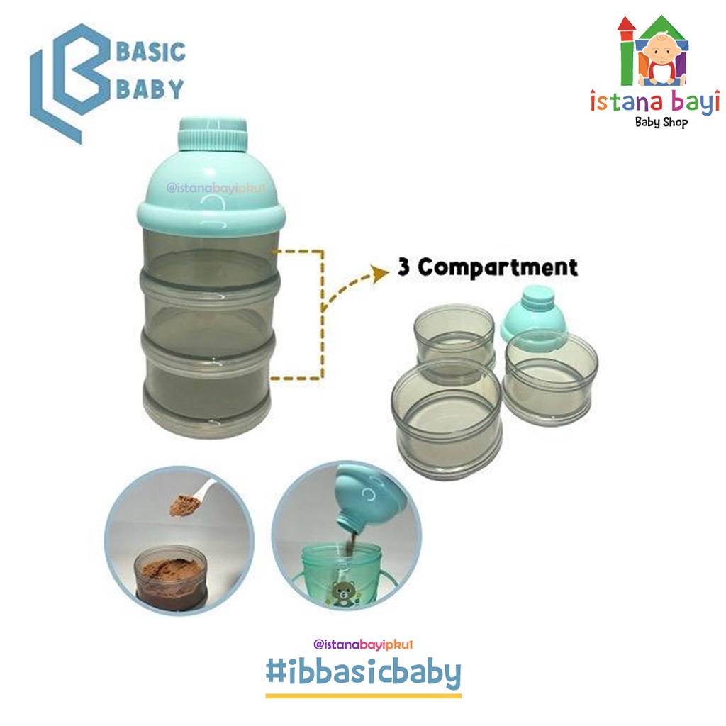 Basic Baby Milk Powder Dispenser / Tempat Susu Bubuk Bayi