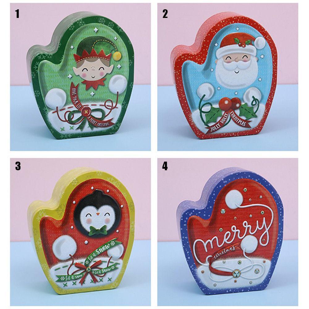 R-flower Candy Box Xmas Biscuit Kotak Hadiah Tahun Baru