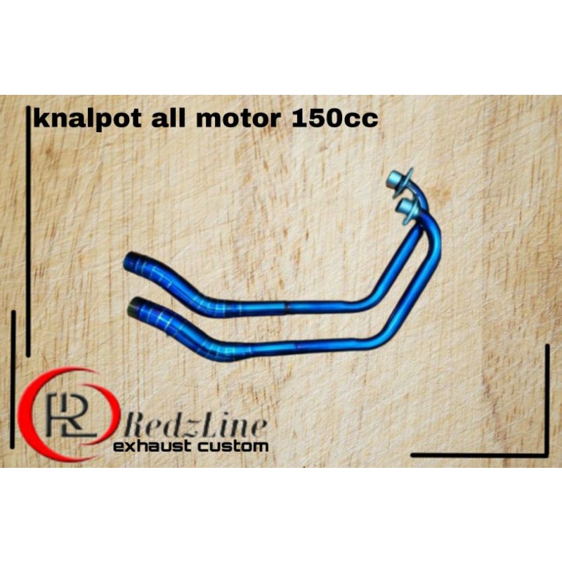 leher knalpot honda cb 150new - leher knalpot cb 150old