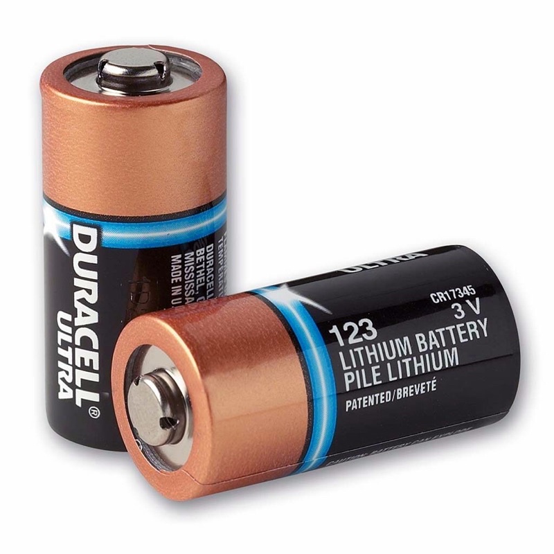 Duracell 123 Lithium Batteries