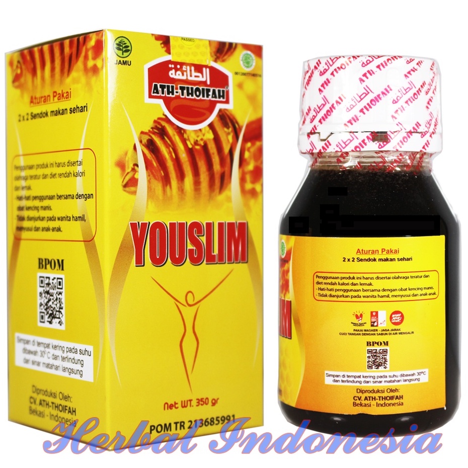 YOUSLIM - MADU DIET HERBAL At Thoifah | Atthoifah Pelangsing | Madu Langsing