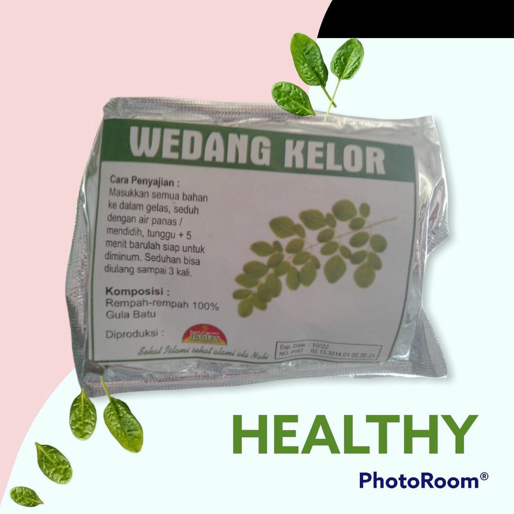 

Wedang Teh Daun Kelor serbuk 100% Herbal