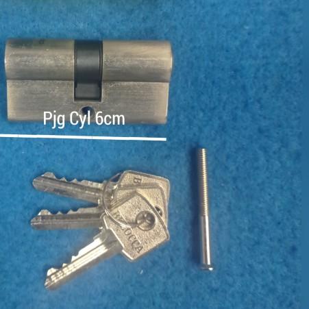 Silinder kunci Murah Belocca | Silinder Pintu Standart 6cm Belocca