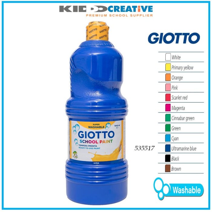 

Promo Bulan Ini Giotto School Paint 1000 Ml, Ultramarine Blue Limited