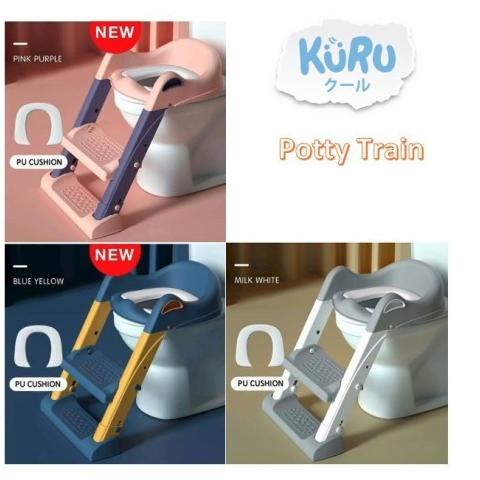 Kuru Baby Potty Training Leader Step Pispot Tangga Kloset Duduk Bayi ---READY---