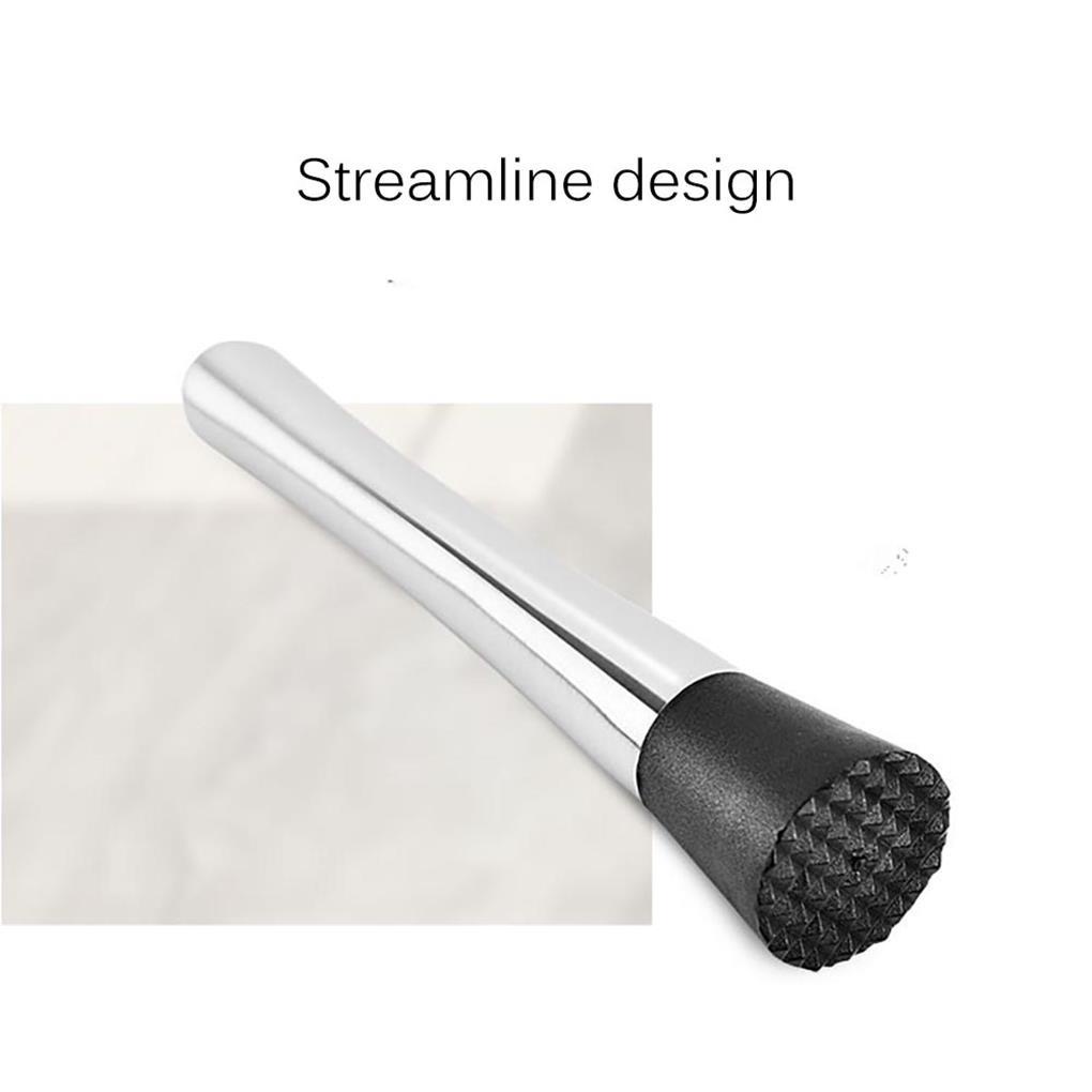 Home Use Stainless Steel Muddler Bar Mixer Stirrer Cocktail Penghancur Es Buah