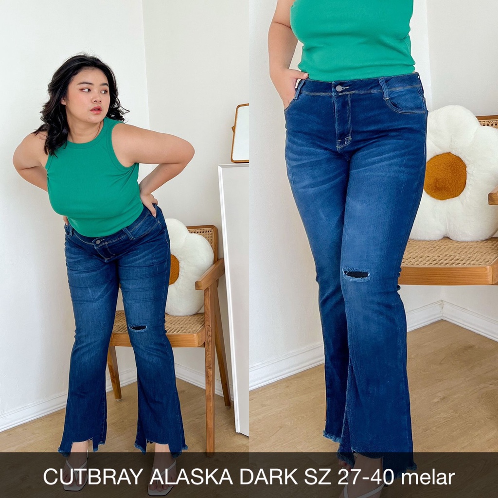 CELANA JEANS WANITA CUTBRAY ALASKA