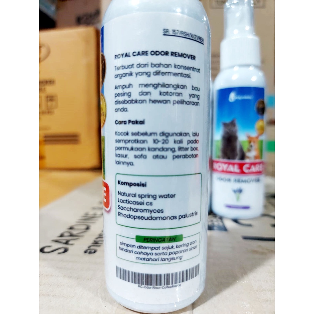 SPRAY PENGHILANG BAU ODOR REMOVER ROYAL CARE - 100 ML