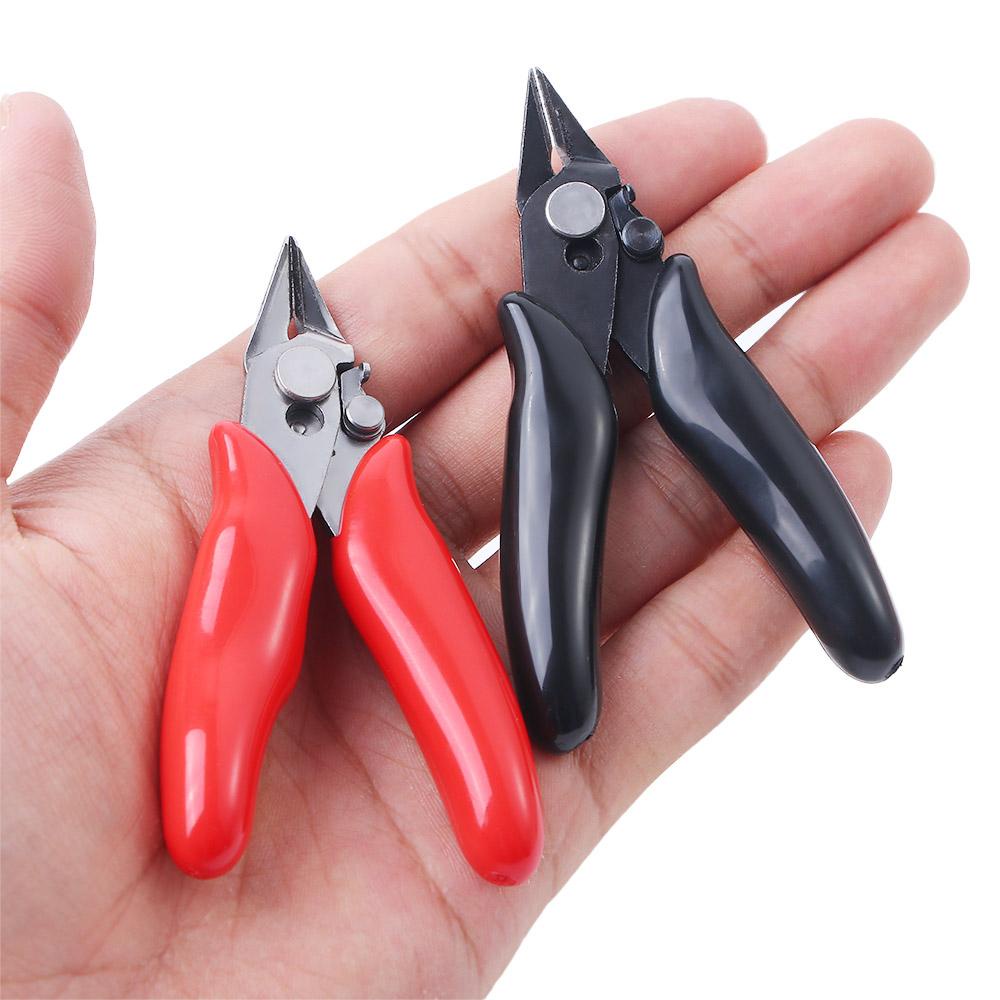 Lanfy Tang Mini Universal Untuk Wire Stripping Tang Siram Tajam Side Snips Diagonal with Lock Nipper Hand Tools Pemotong Kawat