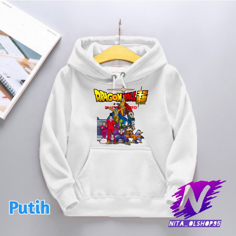 hoodie anak dragonball super super hero