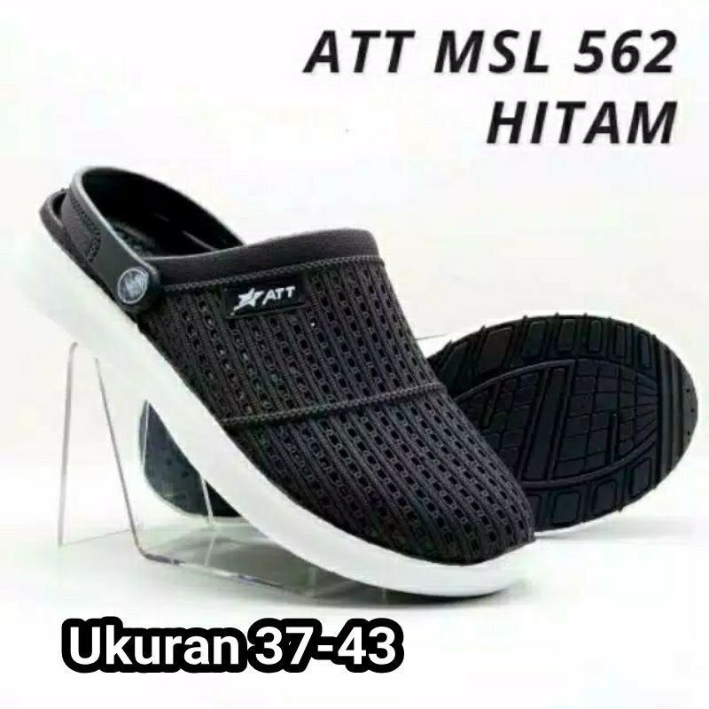 Sandal Slop Pria MSL 562  Sandal karet Pria ATT Sandal Karet Cowok ATT - Trendi Awet Empuk dipakai
