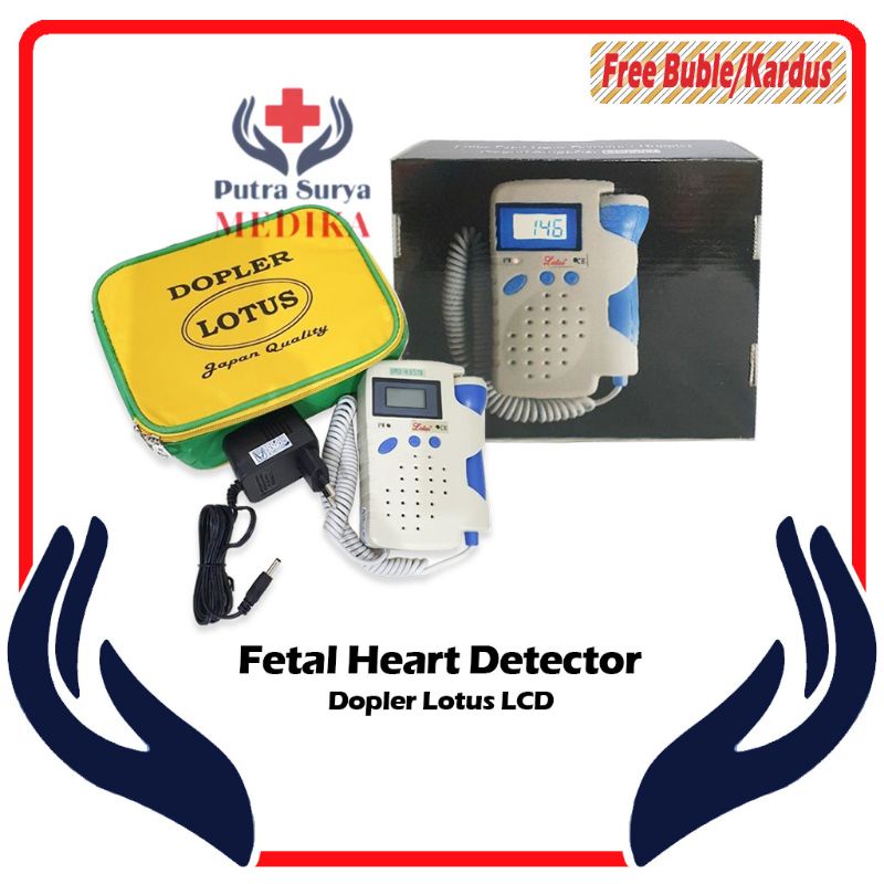 Fetal Doppler LCD Lotus | Pengukur Detak Jantung Janin