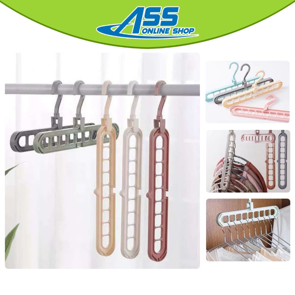 [ASS] Magic Hanger Gantungan Baju Organizer 9 in SERBAGUNA