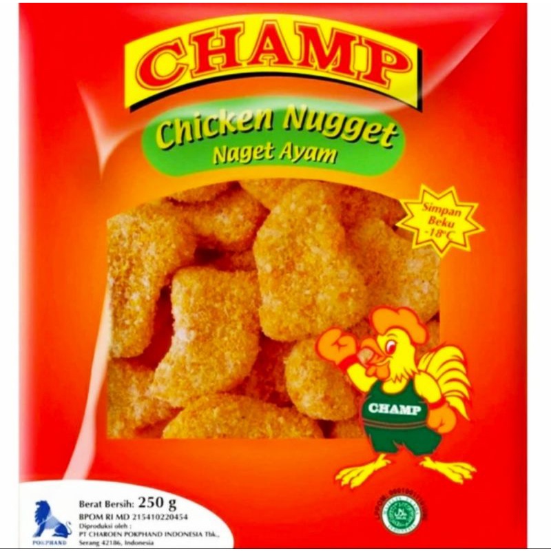 

CHAMP NUGGET AYAM 250gr