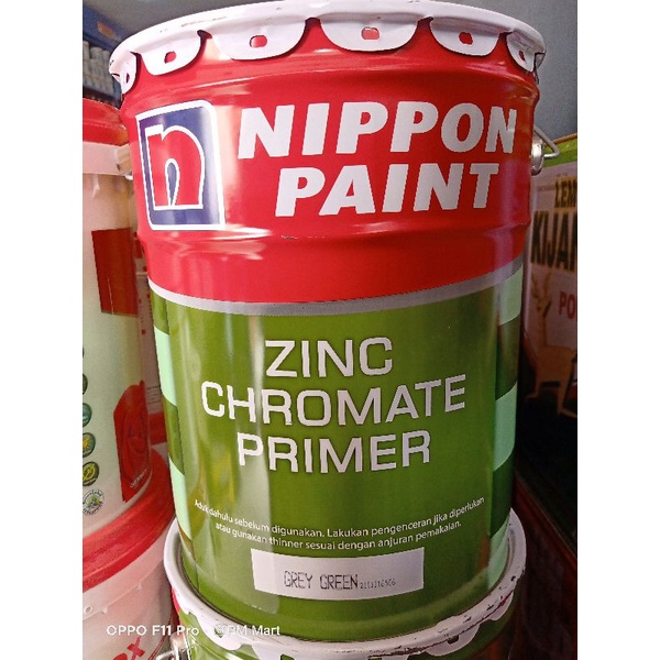 Jual ZINC CHROMATE PRIMER GREY GREEN 20KG Shopee Indonesia