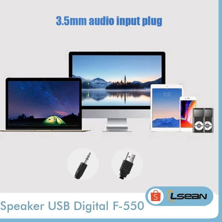 SPEAKER SOUNDBAR LAPTOP | PC / GAMING SUPERBASS PORTABLE