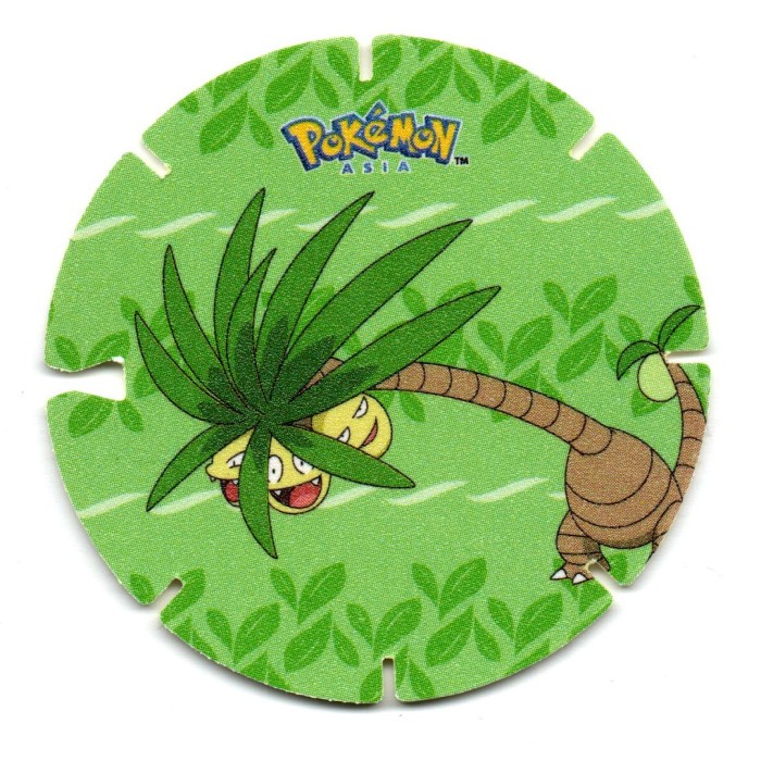 Koin Pokemon Tazos 14 Exeggutor Chiki Balls