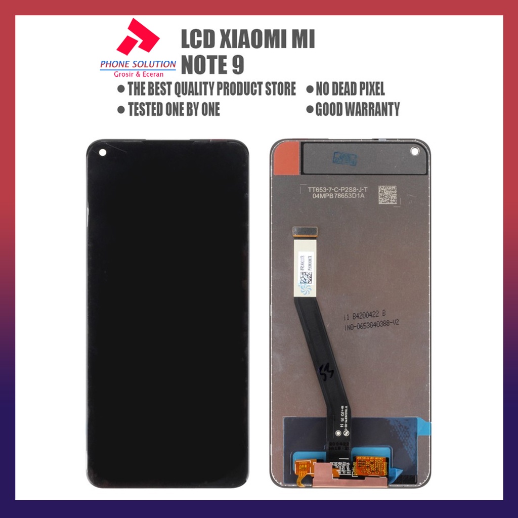 LCD Xiaomi Redmi Note 9 Fullset Touchscreen Original 100% // Supplier LCD Xiaomi Redmi - Garansi 1 Bulan