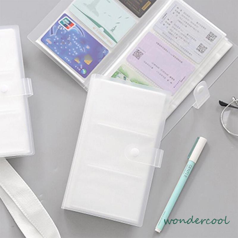 240 kartu kartu nama kursi kartu nama buku tiket film kereta api buku penyimpanan folder album foto 3 inci-Won