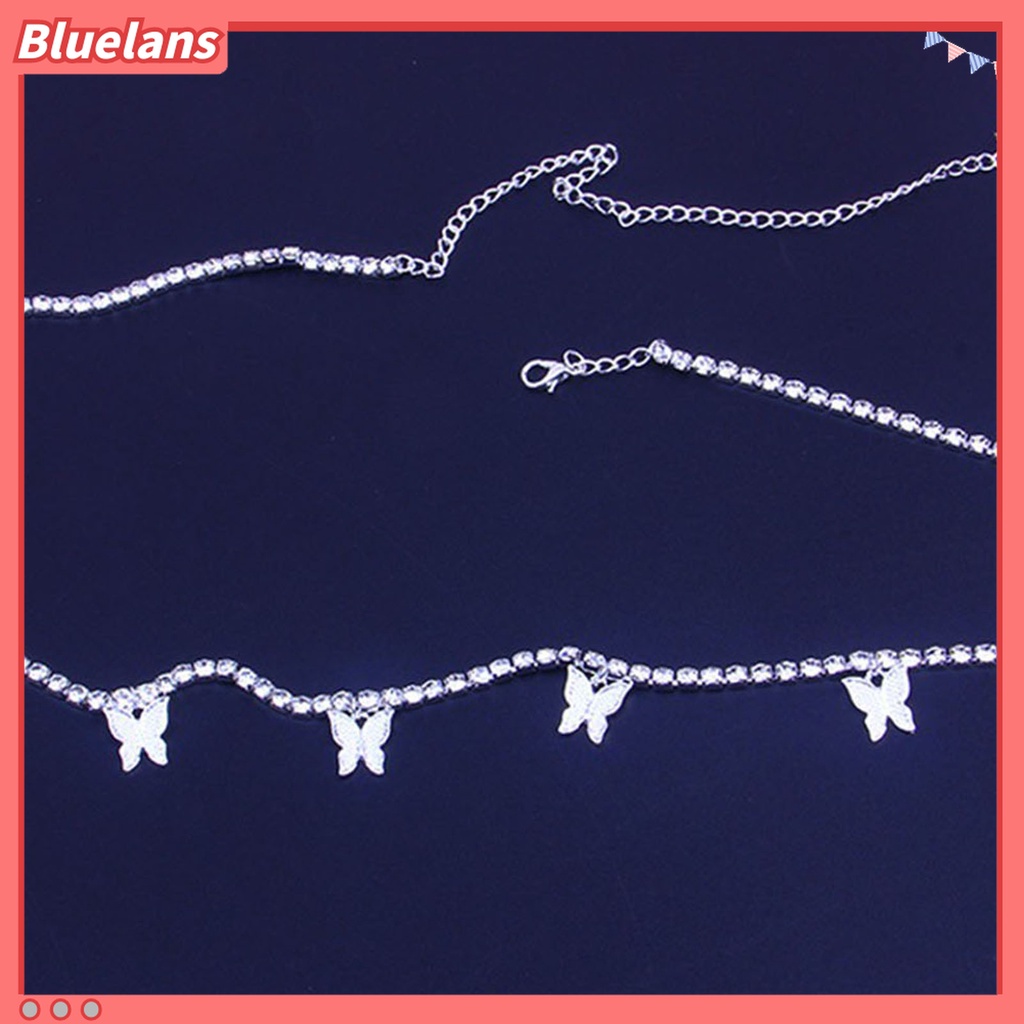 Rantai Pinggang Berlian Imitasi Adjustable Untuk Dekorasi Celana Menari