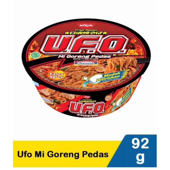 UFO mie goreng pedas ala indonesia