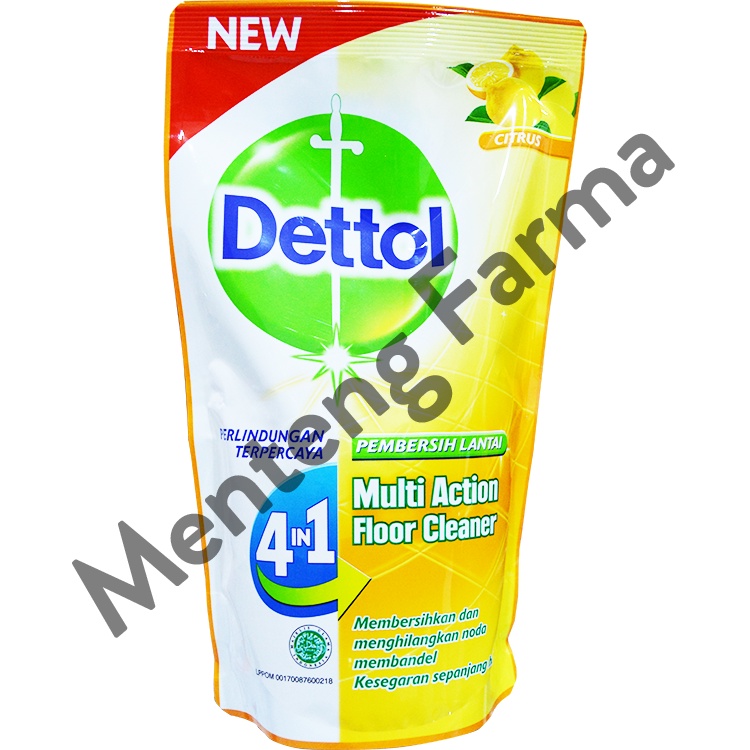 Dettol Multi Action Floor Cleaner Citrus 700 ML - Pembersih Lantai