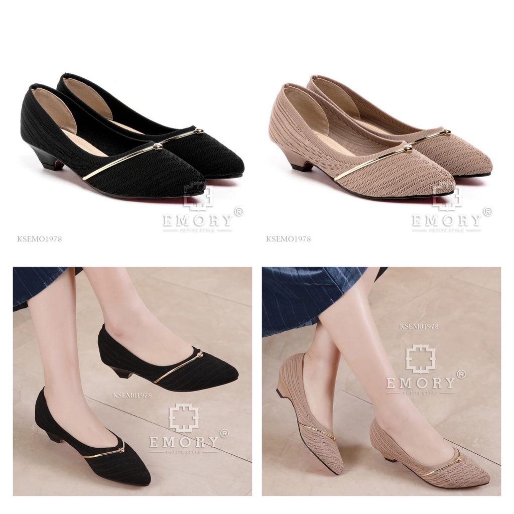 SEPATU EMORY Lumiera #Ksemo1978 original brand import batam #WEDGES