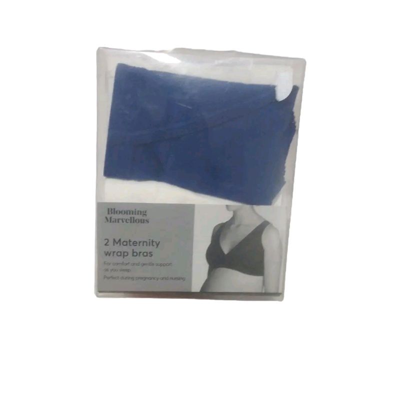 MC Mothercare Nursing Bra Bra Hamil Menyusui Original Women Woman Navy White Blooming Marvellous BH 