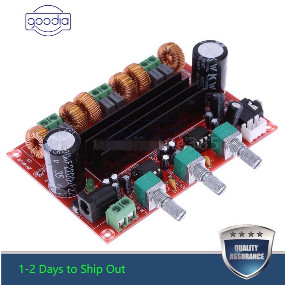 [IN STOCK/COD]TPA3116D2 2x 50W + 100W 2.1 Channel Digital Subwoofer Power Amplifier Board