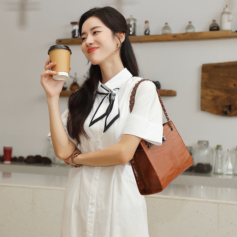 Bostanten Tas Wanita Tas Tote Tas Selempang Wanita Tas Gaya Bisnis Fashion Wanita