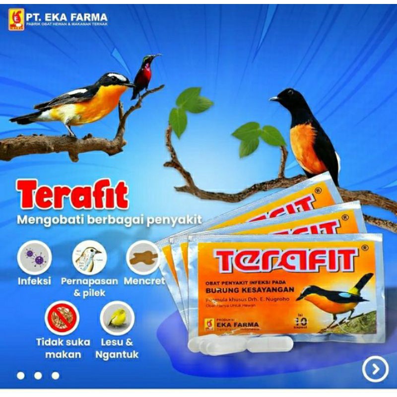 TERAFIT OBAT INFEKSI BURUNG FLU EKA FARMA