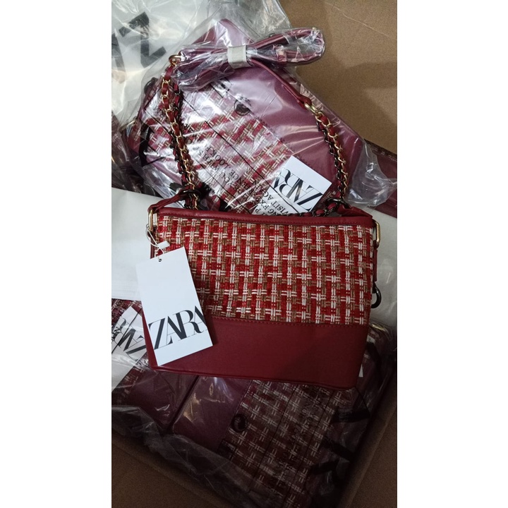 [TANG&amp;YENNY] TAS WANITA ANYAM TERBARU / TAS BAHU / TAS RAJUT WANITA #33001