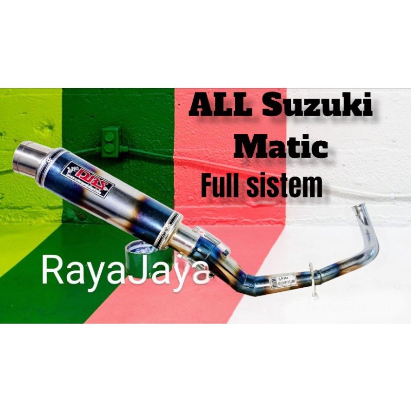 Knalpot Racing DBS suzuki Spin125/Skywave