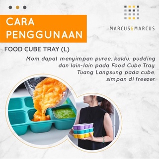 MARCUS&amp;MARCUS FOOD CUBE TRAY