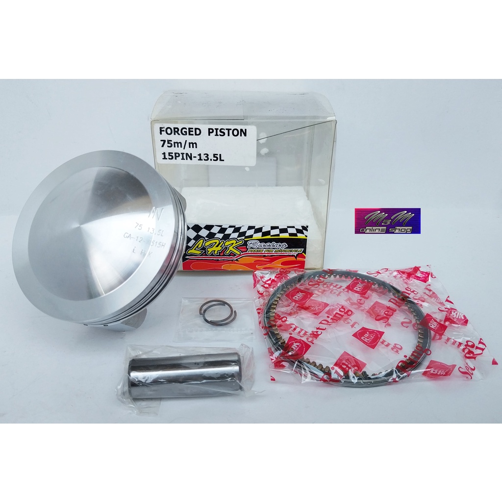 Piston LHK Forged Size 75mm Pin 15