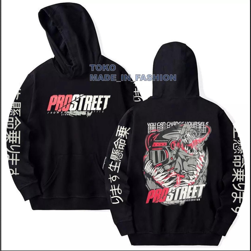 COD -Jaket Hoodie Prostreet RIDERS 100K / Sweater Hoodie Prostreet KING OF THE STREET Termurah / Sweater Hoodie Sunwori Pria Wanita Motip Pulprint Bahan Tebal