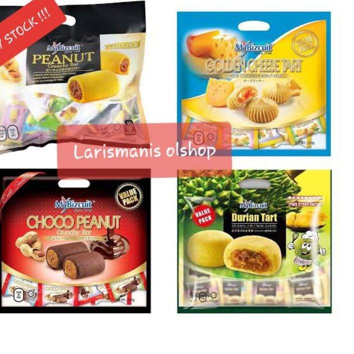 

BISA COD ✔️Mybizcuit 300g|chocopeanut|peanut|goldenchesetart|durian|KD5