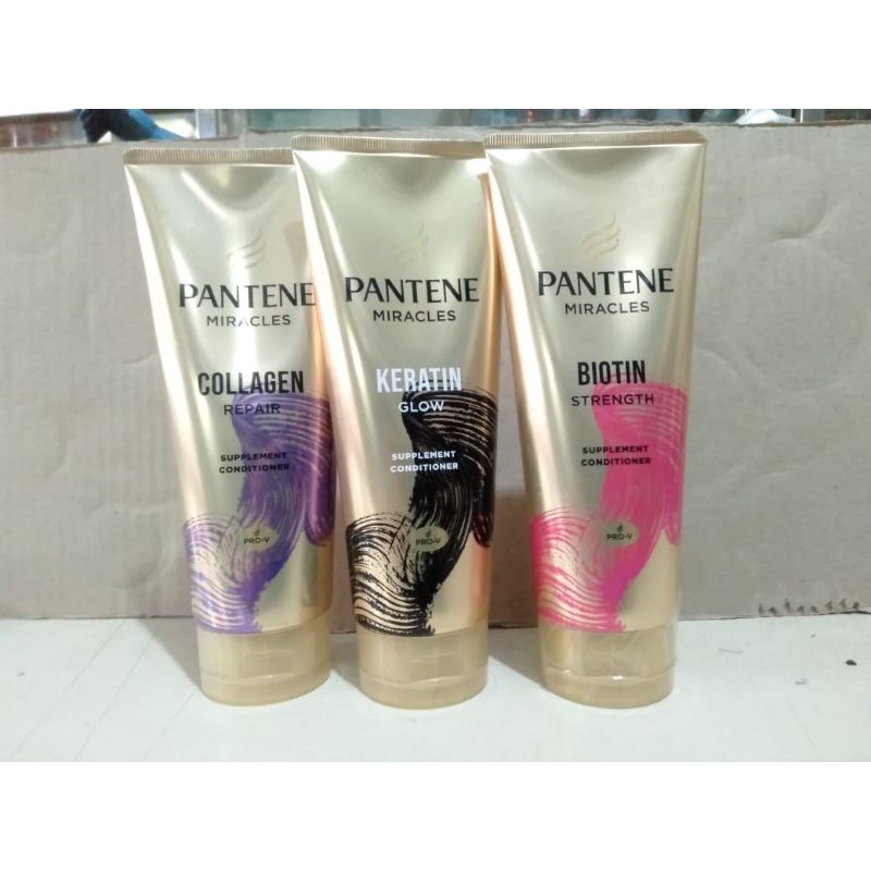 Pantene Conditioner Biotin Strength/Collagen Repair/Keratin Glow  - 150ml