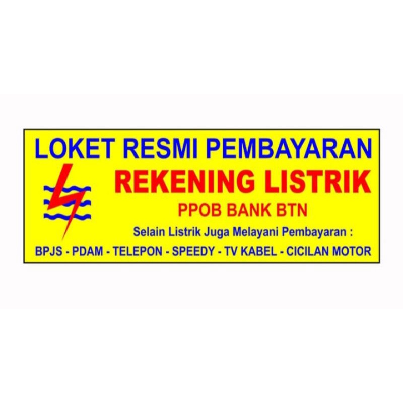 Pembayaran Tagihan Listrik, PDAM, BPJS dll