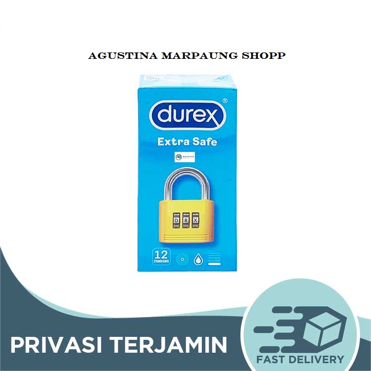 Kondom Durex Extra Safe Pack Isi 12 Pcs