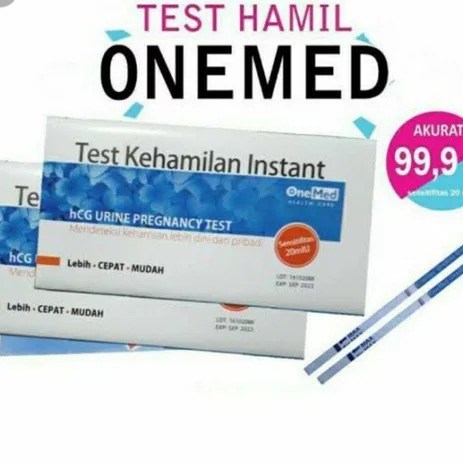 Tes Kehamilan Tes Hamil Test Kehamilan Alat Test Pack Onemed - 1 Strip