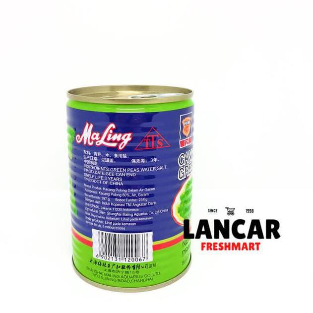 

Bestseller--KACANG POLONG (MALING TTS) 397GR