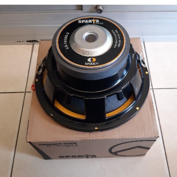 Speaker Subwoofer Legacy Sparta 10&quot; 10 inch LG 10385 2 Speaker Audio Mobil