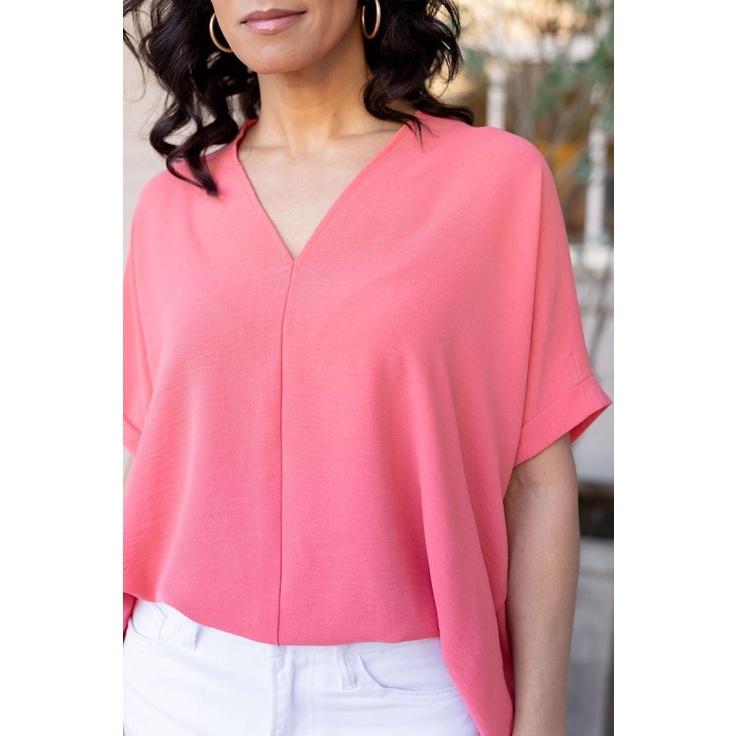 LONG SQUARE VERSY PENDEK TOP ATASAN BLOUSE WANITA AIRFLOW CRINKLE ANTI LECEK AIR FLOW