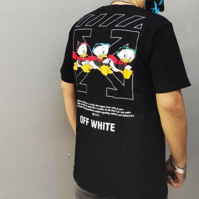 KAOS OFF WHITE FASHION PRIA DISTRO ORIGINAL IMPORT PREMIUM TSHIRT 110 NY86464TG