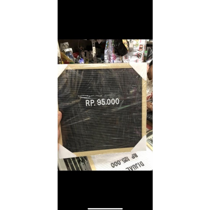 

[COD] Papan letter board 30x30 cm TERMURAH Kode 933