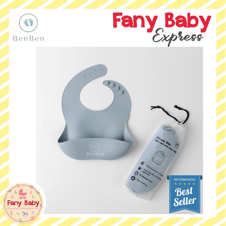 BENBEN SILICONE BABY BIBS