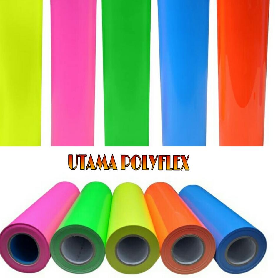 

Kekinian ! Polyflex PVC 60 CM Warna Neon Meteran / Polyflex PVC Neon / Poliflek / Poliflex ✔