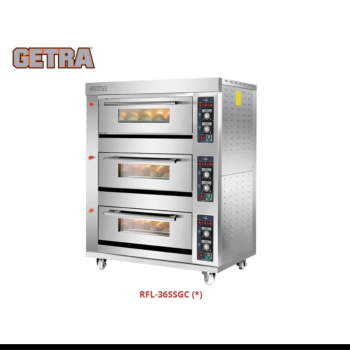 oven gas baking / oven pemanggang roti getra
