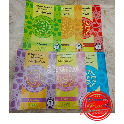 Jual Buku Belajar Mudah Membaca Al-Qur'an Metode UMMI Jilid 1-6 ...